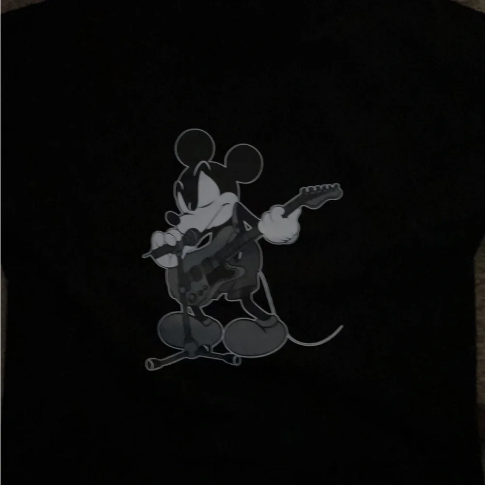 numbrr nine | Shirts | Number Nine Mickey Guitar Rockstar T Shirt